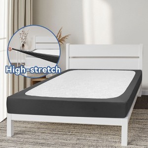 Ultra Soft Easy To Install Stretch Box Spring Cover - 1 of 4