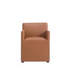 Set of 2 Anna Modern Square Faux Leather Dining Armchairs - Manhattan Comfort - 3 of 4