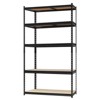 5-Tier Adjustable Storage Shelves, Garage Shelving Units,Heavy Duty Metal Storage Shelf for Closet Pantry,Kitchen,Bathroom,Black - 2 of 4