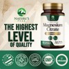 Magnesium Citrate 1000mg Capsules - Extra Strength Magnesium Supplement - 60 Count;120 Count;180 Count;240 Count - 4 of 4