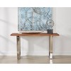 Brownst1 2.0 Console Table Brown - Treasure Trove Accents: Sheesham Wood, U-Shaped Legs, Sofa Back Display - 4 of 4