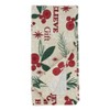 Saro Lifestyle Holly Christmas Cotton Dinner Napkins (Set of 4) - 2 of 4