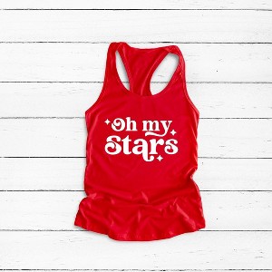 Simply Sage Market Women's Oh My Stars Bold Racerback Tank - 1 of 4