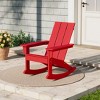 WestinTrends  Modern Adirondack Outdoor Rocking Chair - 2 of 4
