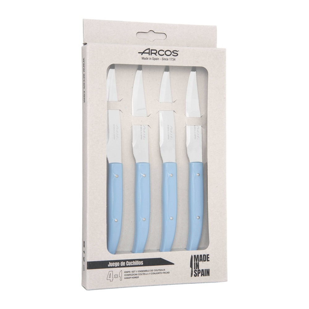 Arcos Steak basic 4pc Steak Set Blue