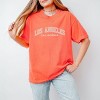 Simply Sage Market Embroidered Los Angeles CA Garment Dyed Tee - 2 of 4
