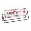 Reversible Holiday Sentiment Iron Table Signs Set of 2, Red White Christmas Accent, 12×3×5 Decor by Melrose - 2 of 4