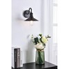 Elegant Lighting Etude 1 light black Wall Sconce - 2 of 4