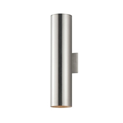 Maxim Lighting Outpost 2 - Light Wall Light in  Brushed Aluminum