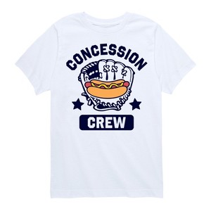 Boys' - Instant Message - Hotdog Concession Crew Short Sleeve Graphic T-Shirt - 1 of 4