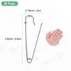 Unique Bargains Durable Sewing Upholstery Spring Lock Blanket Bulk Large Safety Pins 30 Pcs - 3 of 4