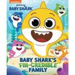Baby Shark's Big Show: Baby Shark's Fin-Credible Family - (Googly Eyes) by  Grace Baranowski (Board Book)