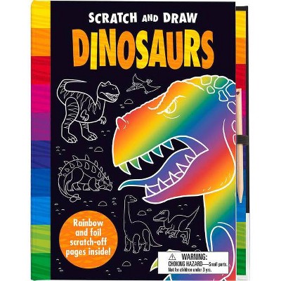 Scratch and Draw Dinosaurs - by  Nat Lambert & Imagine That (Hardcover)