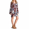 Women's Floral Patchwork Print Dress - Velzera - 3 of 4