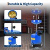 Oil Drain Tank,Portable Oil Drainer w/ 360 Degree Wheels,Toolbox & 15 Inch Funnel Fluid - 2 of 4