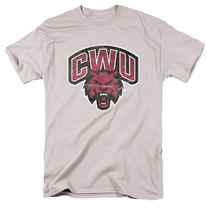 Men's Central Washington University Official Distressed Primary T-Shirt - 1 of 4