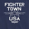 Women's - Top Gun - Property of Fighter Town Short Sleeve Graphic T-Shirt - 2 of 4
