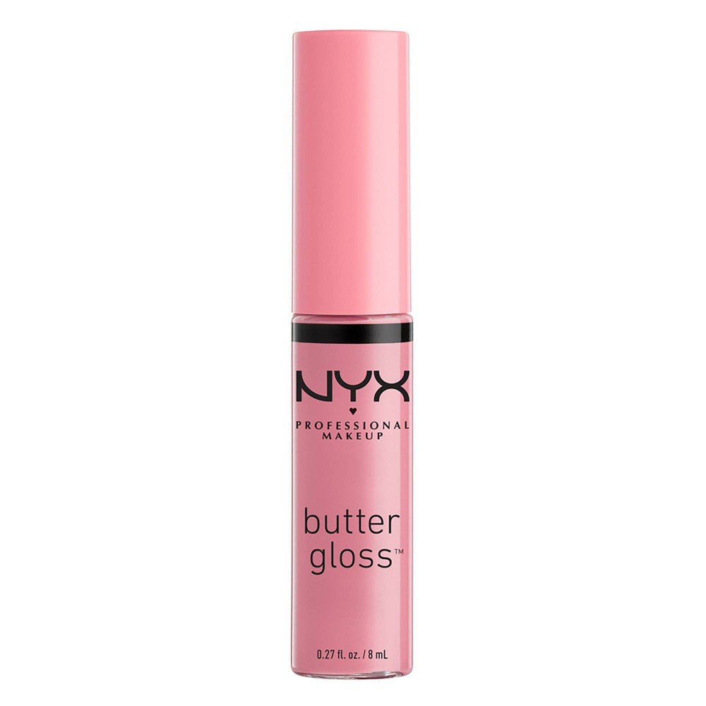 Photos - Other Cosmetics NYX Professional Makeup Butter Lip Gloss - 02 Éclair - 0.27 fl oz 