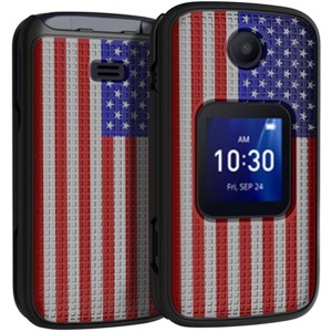 Nakedcellphone Hard Case for Alcatel Go Flip 4, TCL FLIP Pro, TCL Classic, TCL Flip Go - 1 of 4