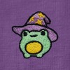 Dalix Sorcerer Frog Embroidered Cotton Relaxed Short Sleeve Tee T Shirt Womens - 4 of 4