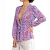 Women's Trendy Floral Print Duster Top - LOVESTITCH - 2 of 4