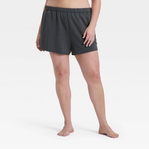 Women's French Terry Fleece Lounge Shorts - Wild Fable™ - 1 of 3