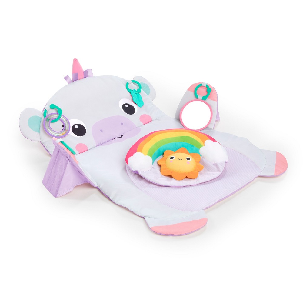 Photos - Other Toys Bright Starts Tummy Time Prop and Playmat - Unicorn 