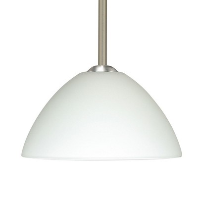 Besa Lighting Tessa 1 - Light Pendant in  Satin Nickel