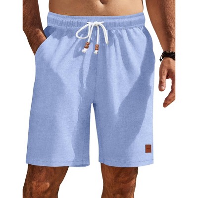COOFANDY Men' s Drawstring Shorts with Elastic Waistband Classic