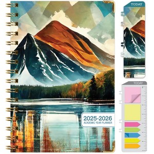 Global Printed Products Hardcover AY 2025-2026 Fashion Planner - 5.5"x8" (Lake View) - 1 of 4