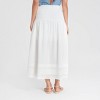 Women's A-Line Skirt - Universal Thread™ White - 2 of 4
