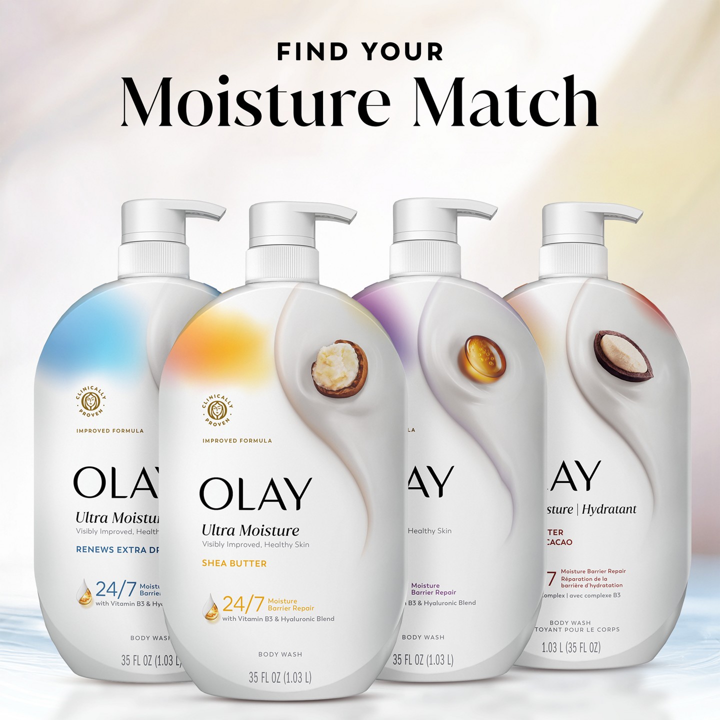 Гель для душа Olay Ultra Moisture с маслом ши, 35 fl oz — фото 6