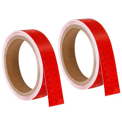 Unique Bargains Car Waterproof Double Sided Sponge Tape Red Black 1 Pc :  Target