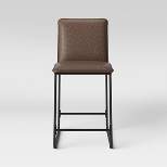Upholstered Counter Height Barstool with Metal Frame - Room Essentials™