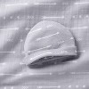 Hospital Muslin Swaddle Baby Blanket and Hat Gift Set - Gray Arrow - 2pk - Cloud Island™ - image 3 of 4