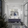 Apmir Super Bright Front & Back LED Lighted Anti-Fog Aluminum Alloy Framed Tempered Glass Bathroom/Vanity Mirror with ETL & 3-Year Warranty - 2 of 4