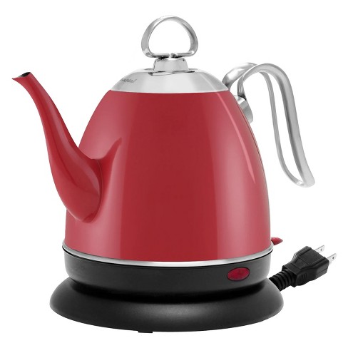 Chantal Mia Ekettle Electric Water Kettle 32 Ounce Chili Red