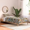 Deny Designs Marta Barragan Camarasa Butterflies in The Meadow Comforter and Pillow Sham - 2 of 4