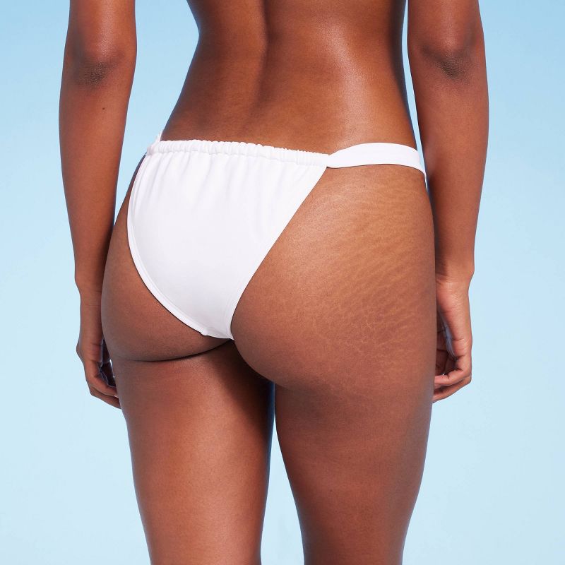 Women's Tunneled High Leg Extra Cheeky Bikini Bottom - Shade & Shore™, 3 of 7
