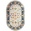 Unique Loom Aurelia Collection Area Rug - Hadrian (5'  x 8' Oval Multi/Black) - 2 of 4