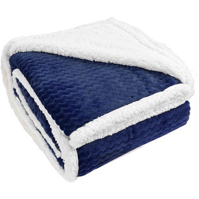 Tirrinia 50" x 60" Fleece Throw Blanket, Reversible Fuzzy Micro Plush All Season Fleece TV Blanket for Bed or Couch