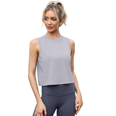 Sleeveless Yoga Tops For Women Cool T shirt For Workout And Running Target