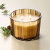2 Wick Medium Glass with Lid Colored Jar Candle 12oz - Hearth & Hand™ with Magnolia - 2 of 3