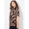Catherines Women's Plus Size Timeless Short Sleeve Blouse - 4 of 4