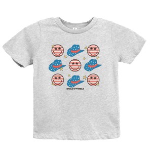 The Juniper Shop SmileyWorld Cowgirl Smiley Youth Short Sleeve Tee - 1 of 4