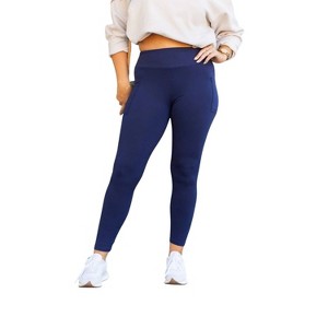Women's Full-Length Leggings with Pocket - Julia Rose - 1 of 4