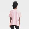 Girls' Hello Kitty and Friends Oversized Graphic T-Shirt - Pink - 3 of 4