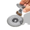 Seal Tight Silicone And Stainless Steel Dome Drain Hair Catcher Gray -  Slipx Solutions : Target