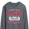 Men's - Marvel - Property Of Spider Man Long Sleeve Graphic T-Shirt - 2 of 4
