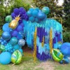 PartyWoo Crepe Paper Streamers Navy 4 Rolls 328 ft 1.8 in x 82 Ft Roll - 4 of 4